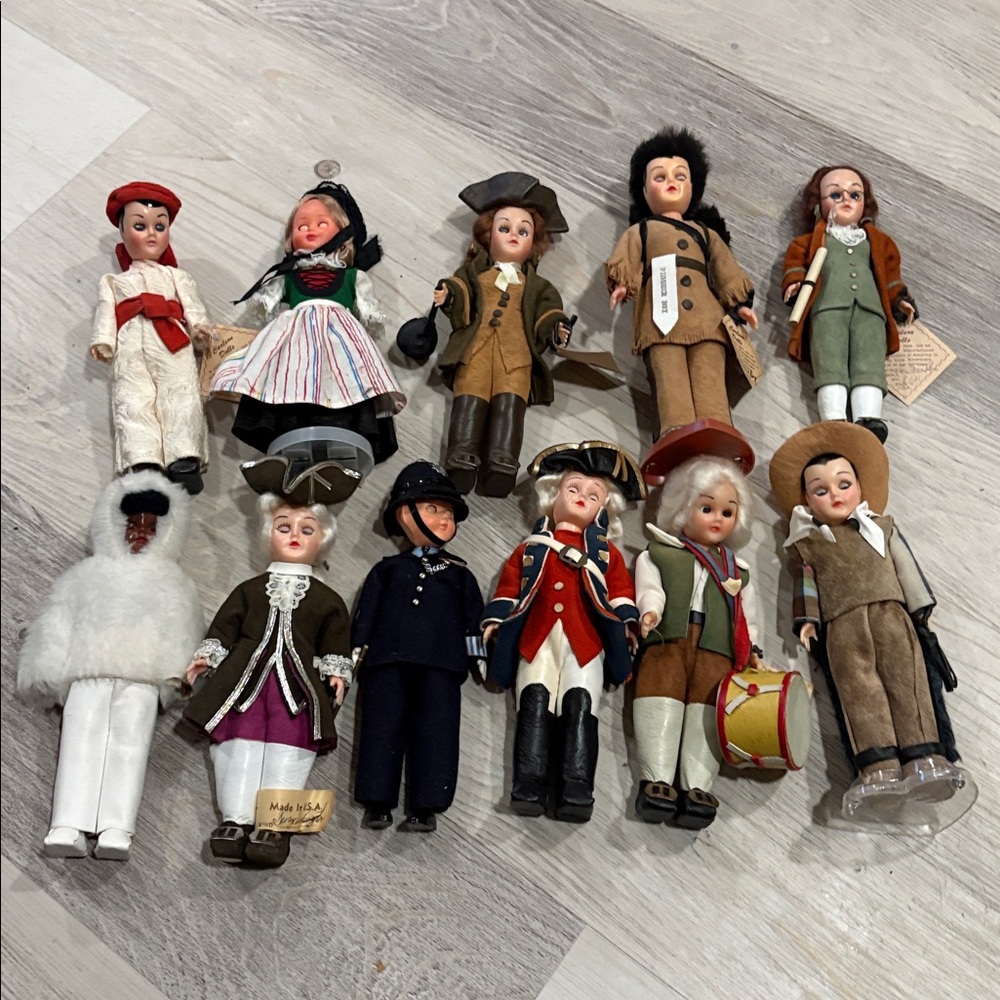 Vintage American Revolution Dolls Sleepy Eye Dolls lot